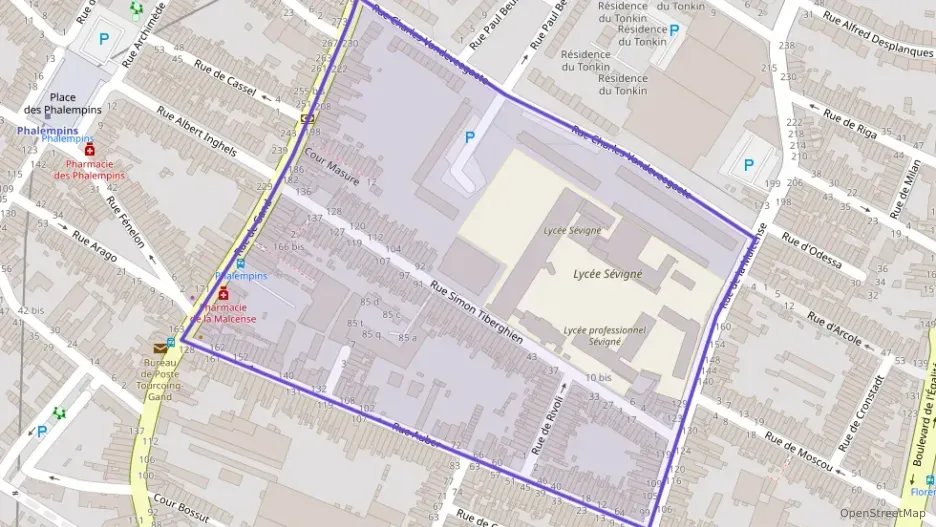 Appartement 59 m² quatre pièces à vendre à Tourcoing Appartement 59 m² quatre pièces à vendre à Tourcoing