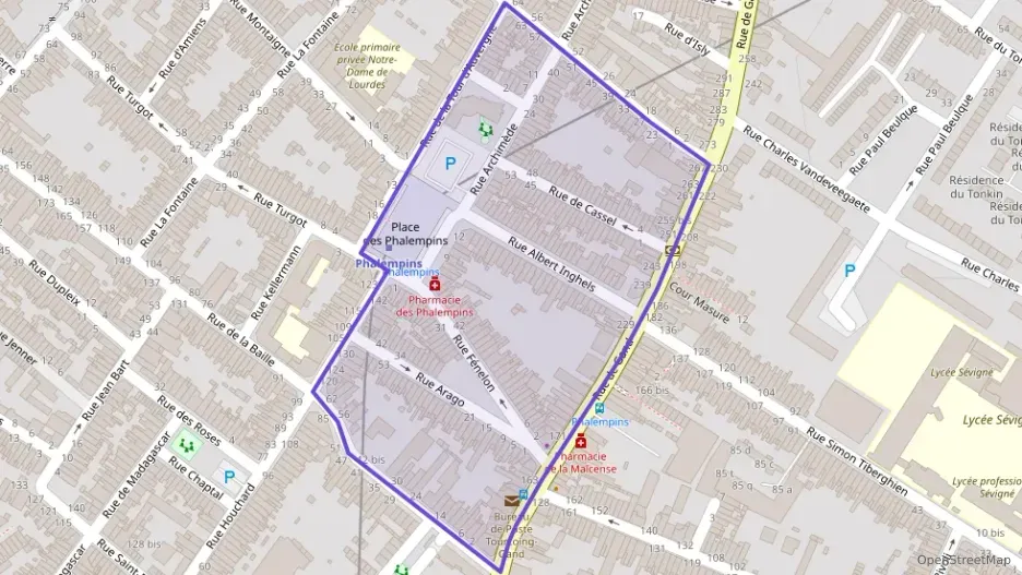 Appartement 70 m² trois pièces à vendre à Tourcoing Appartement 70 m² trois pièces à vendre à Tourcoing