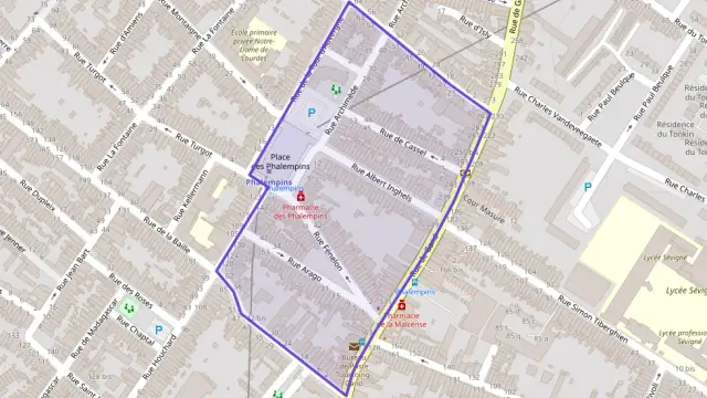 Appartement 70 m² trois pièces à vendre à Tourcoing