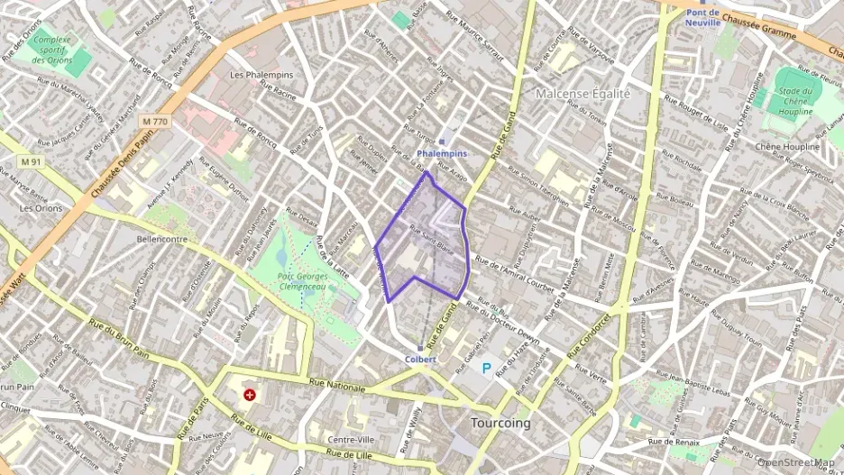 Appartement 76 m² quatre pièces à vendre à Tourcoing