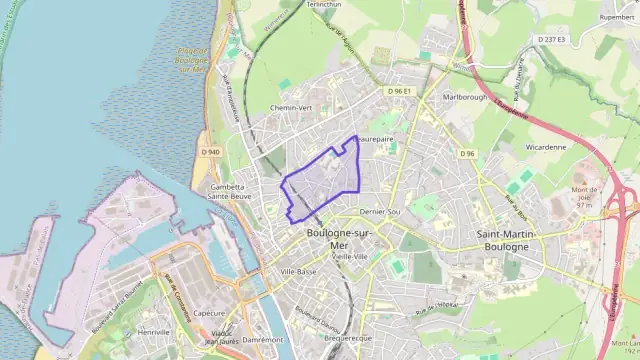 Appartement 25 m² une piece à vendre à Boulogne-sur-Mer