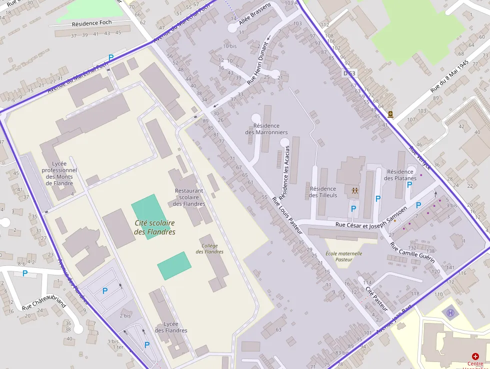 Appartement 56 m² trois pièces à vendre à Hazebrouck