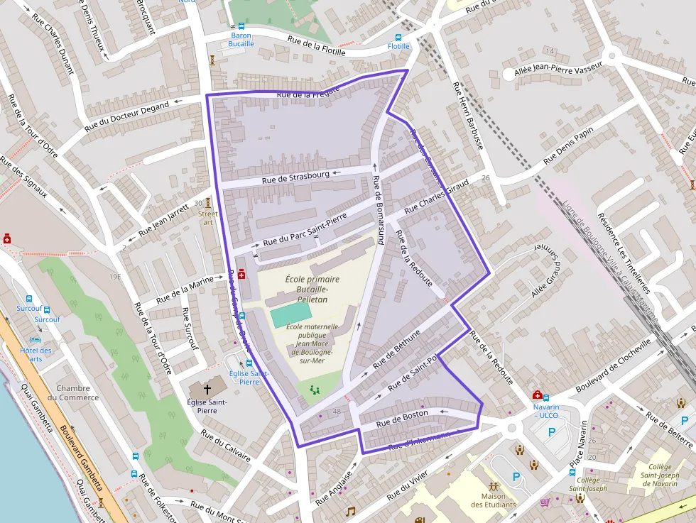 Appartement 44 m² deux pieces à vendre à Boulogne-sur-Mer