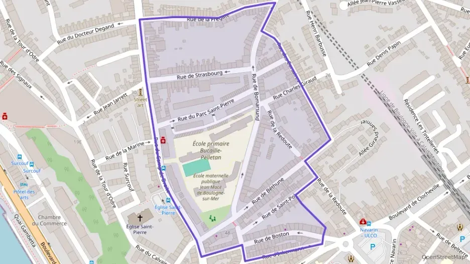 Appartement 44 m² deux pieces à vendre à Boulogne-sur-Mer