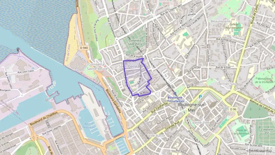 Appartement 44 m² deux pieces à vendre à Boulogne-sur-Mer