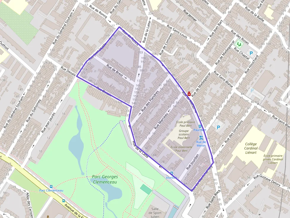 Appartement 72 m² trois pièces à vendre à Tourcoing