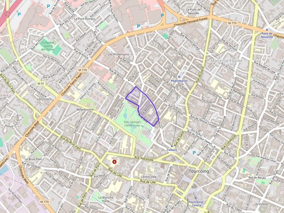 Appartement 72 m² trois pièces à vendre à Tourcoing