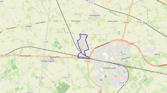 Appartement 53 m² deux pieces à vendre à Hazebrouck