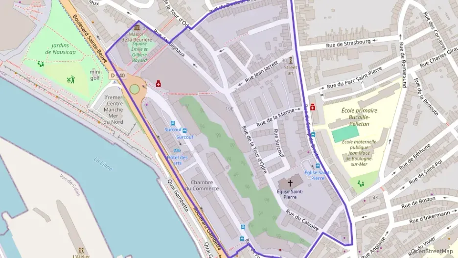 Appartement 50 m² trois pièces à vendre à Boulogne-sur-Mer