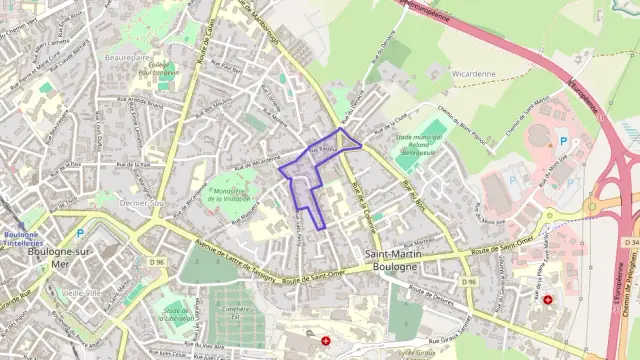 Appartement 75 m² trois pièces à vendre à Saint-Martin-Boulogne