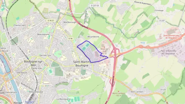 Appartement 81 m² quatre pièces à vendre à Saint-Martin-Boulogne