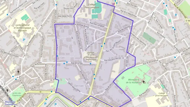 Appartement 40 m² une piece à vendre à Boulogne-sur-Mer