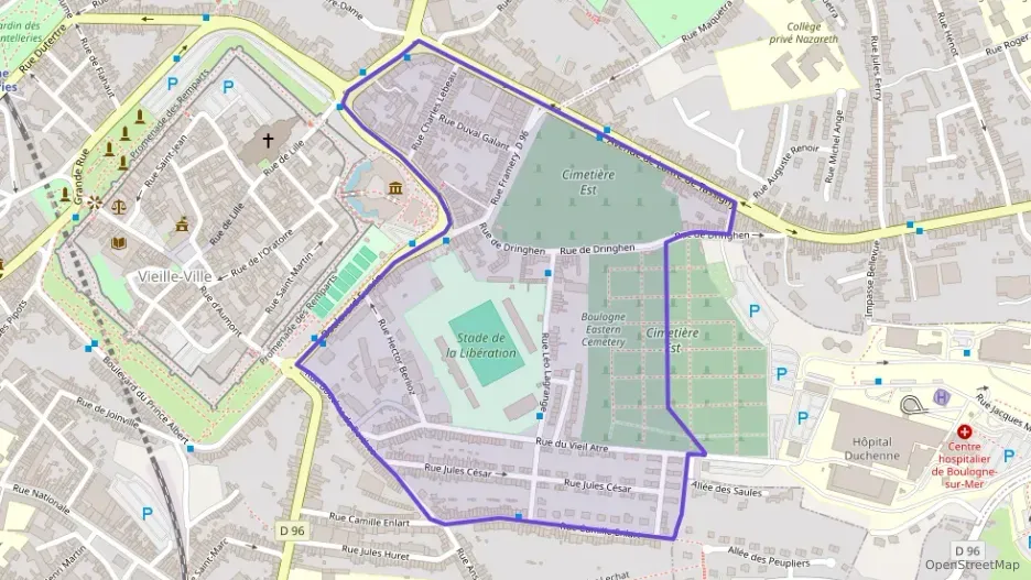 Appartement 52 m² trois pièces à vendre à Boulogne-sur-Mer