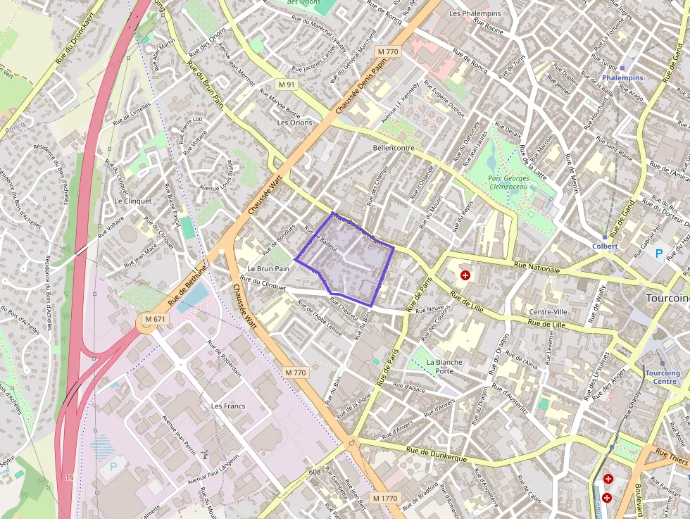 Appartement 70 m² quatre pièces à vendre à Tourcoing