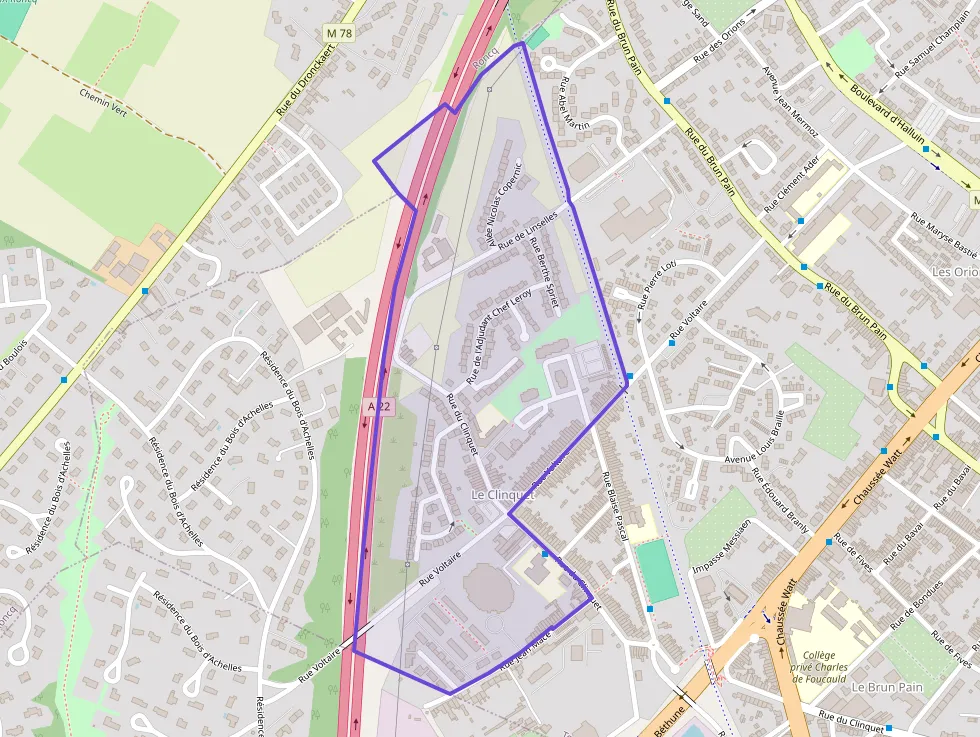 Appartement 84 m² quatre pièces à vendre à Tourcoing