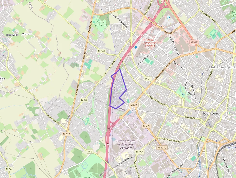 Appartement 84 m² quatre pièces à vendre à Tourcoing