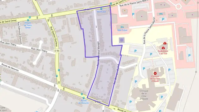 Appartement 48 m² deux pieces à vendre à Saint-Martin-Boulogne