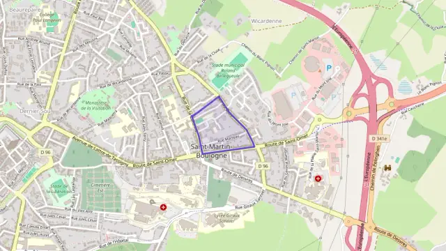 Appartement 37 m² deux pieces à vendre à Saint-Martin-Boulogne