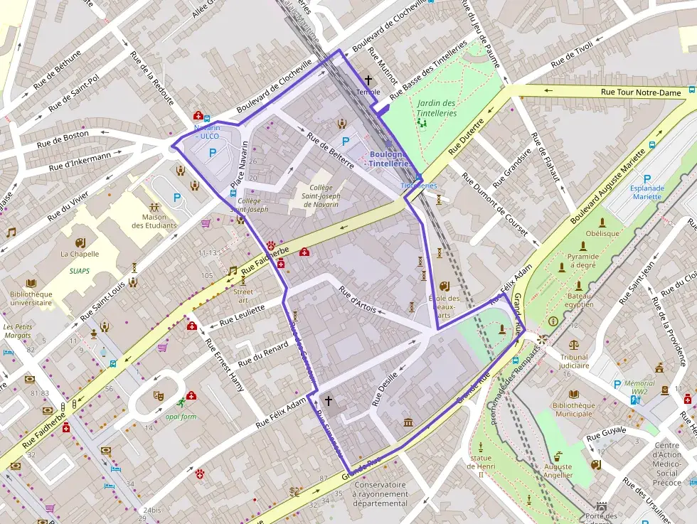 Appartement 75 m² deux pieces à vendre à Boulogne-sur-Mer