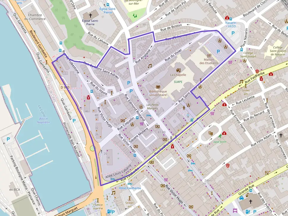 Appartement 66 m² quatre pièces à vendre à Boulogne-sur-Mer