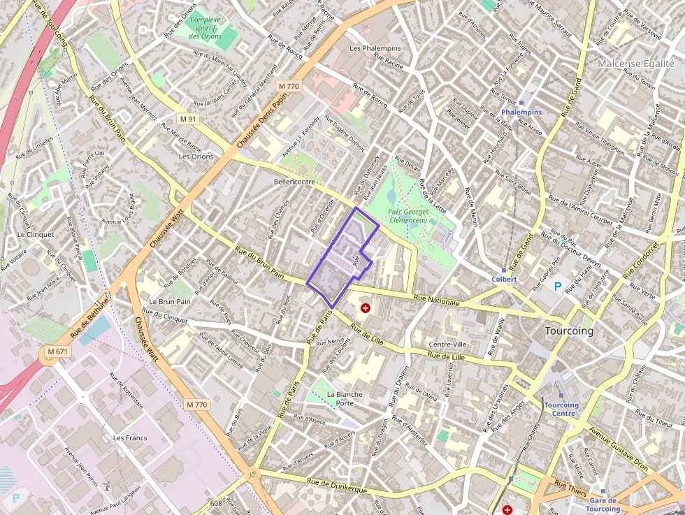 Appartement 78 m² trois pièces à vendre à Tourcoing