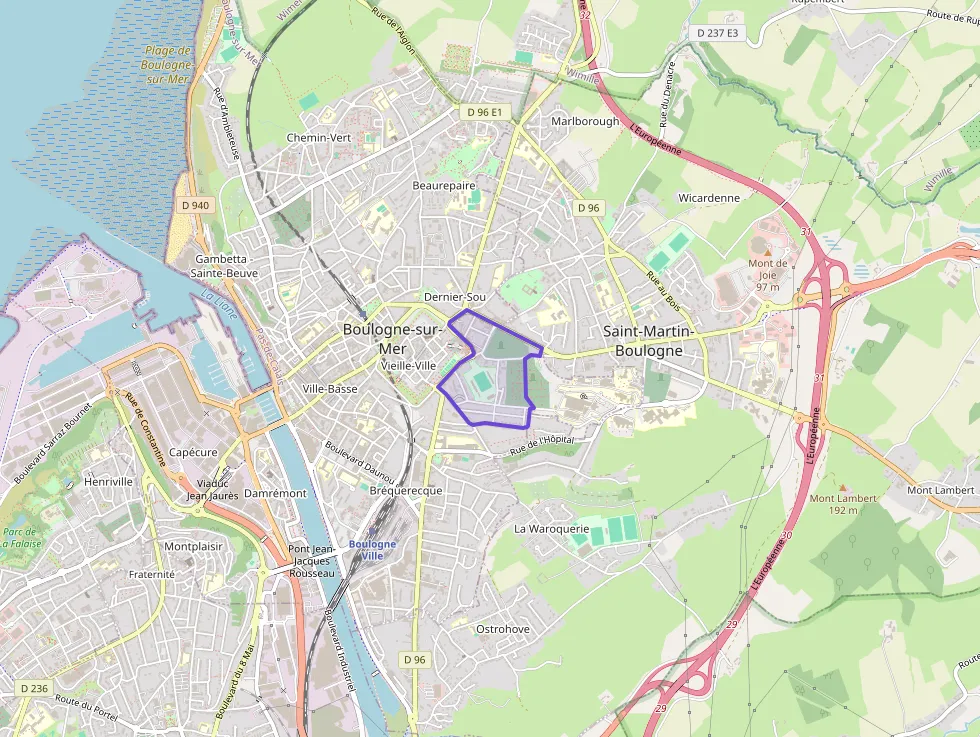 Appartement 67 m² 5 pièces à vendre à Boulogne-sur-Mer