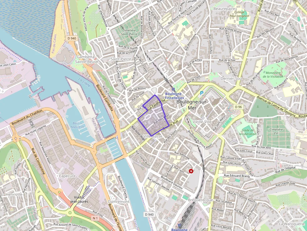 Appartement 40 m² deux pieces à vendre à Boulogne-sur-Mer