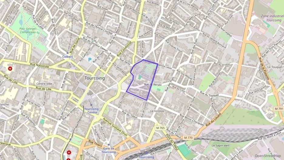 Appartement 70 m² trois pièces à vendre à Tourcoing