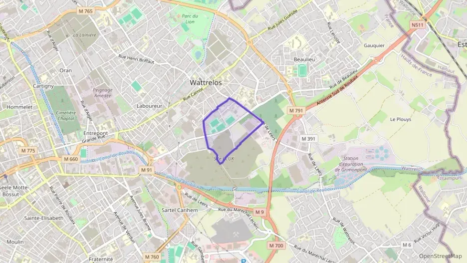 Appartement 62 m² trois pièces à vendre à Wattrelos