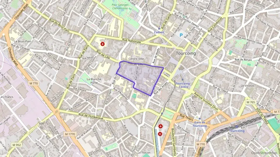 Appartement 110 m² quatre pièces à vendre à Tourcoing