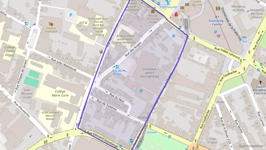 Appartement 63 m² trois pièces à vendre à Tourcoing