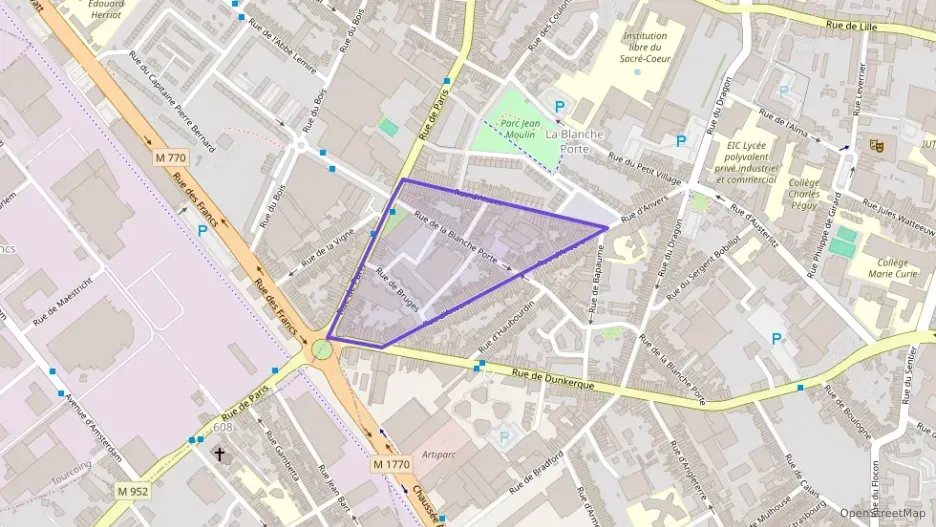 Appartement 55 m² deux pieces à vendre à Tourcoing