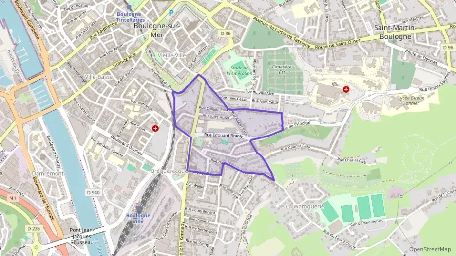 Appartement 57 m² trois pièces à vendre à Boulogne-sur-Mer