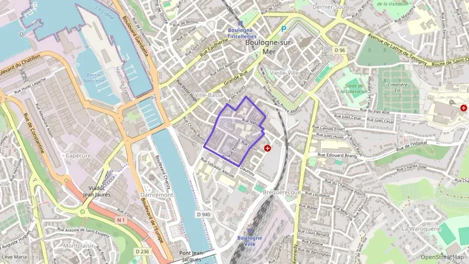 Appartement 62 m² trois pièces à vendre à Boulogne-sur-Mer