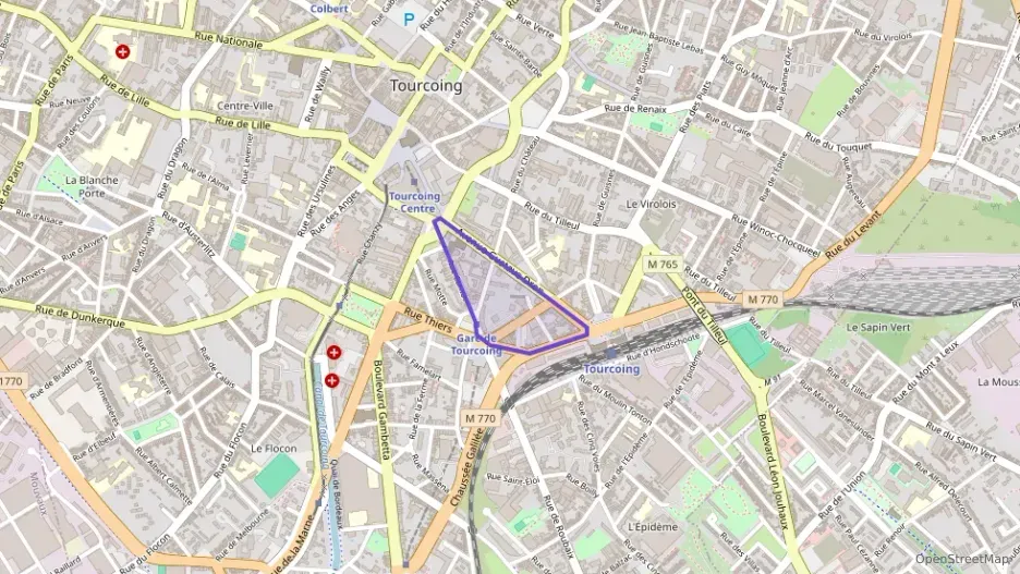 Appartement 46 m² deux pieces à vendre à Tourcoing