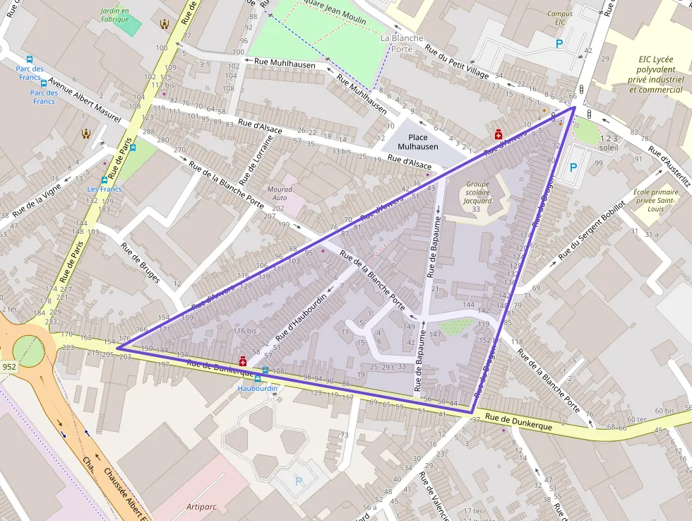 Appartement 40 m² deux pieces à vendre à Tourcoing