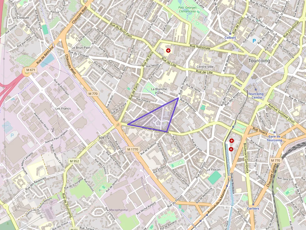 Appartement 40 m² deux pieces à vendre à Tourcoing