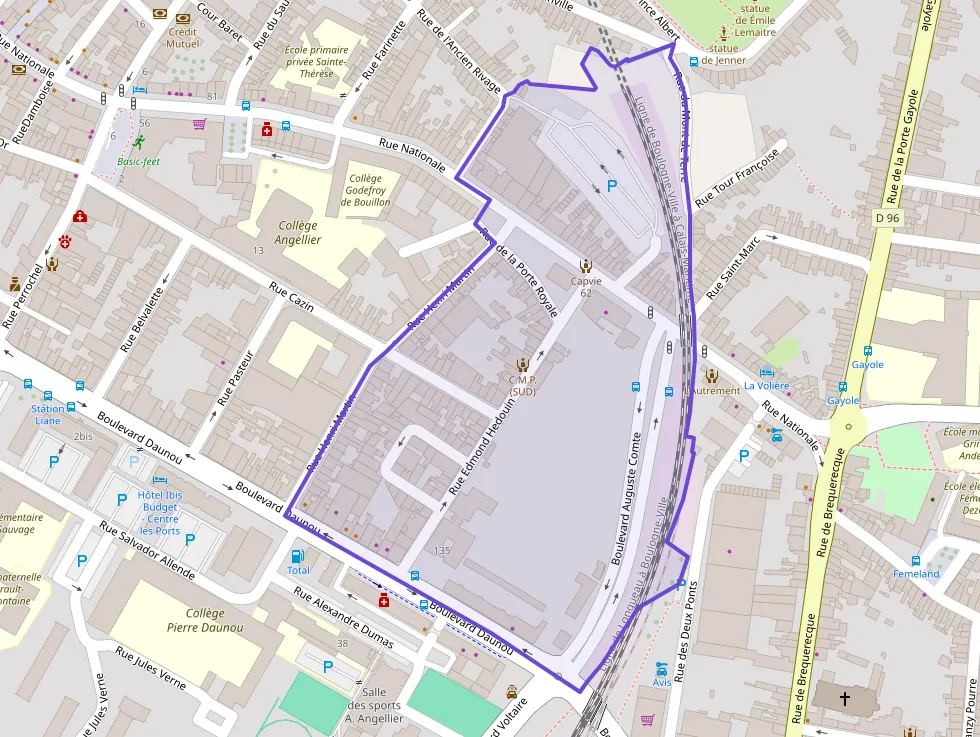 Appartement 41 m² trois pièces à vendre à Boulogne-sur-Mer