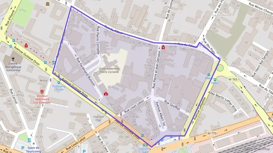 Appartement 60 m² deux pieces à vendre à Tourcoing