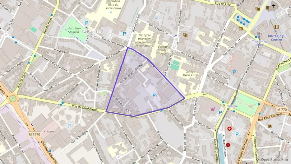 Appartement 71 m² trois pièces à vendre à Tourcoing