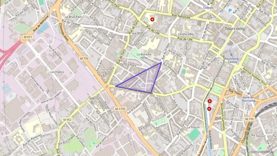 Appartement 50 m² deux pieces à vendre à Tourcoing
