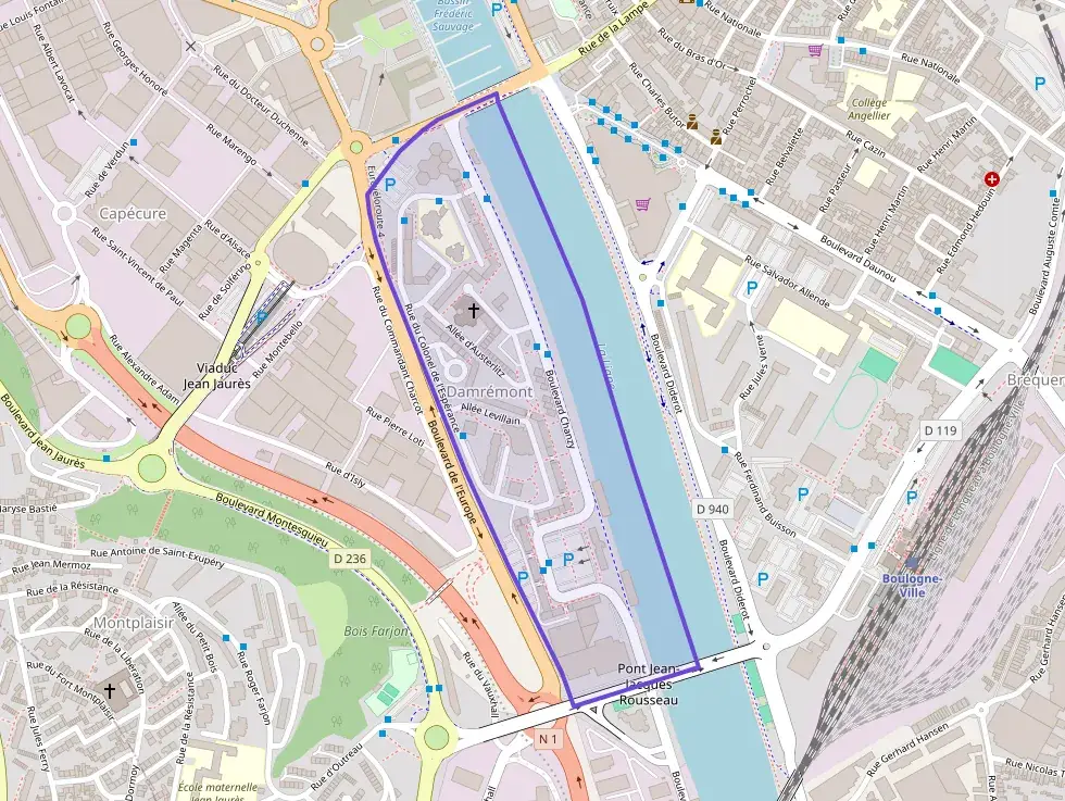 Appartement 52 m² deux pieces à vendre à Boulogne-sur-Mer