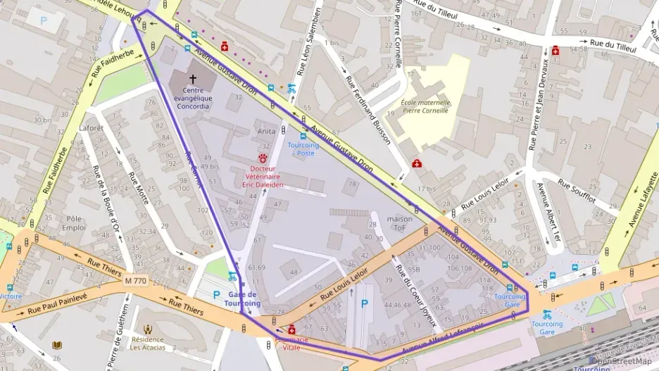 Appartement 118 m² quatre pièces à vendre à Tourcoing