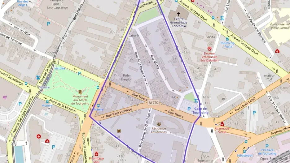 Appartement 52 m² trois pièces à vendre à Tourcoing Appartement 52 m² trois pièces à vendre à Tourcoing