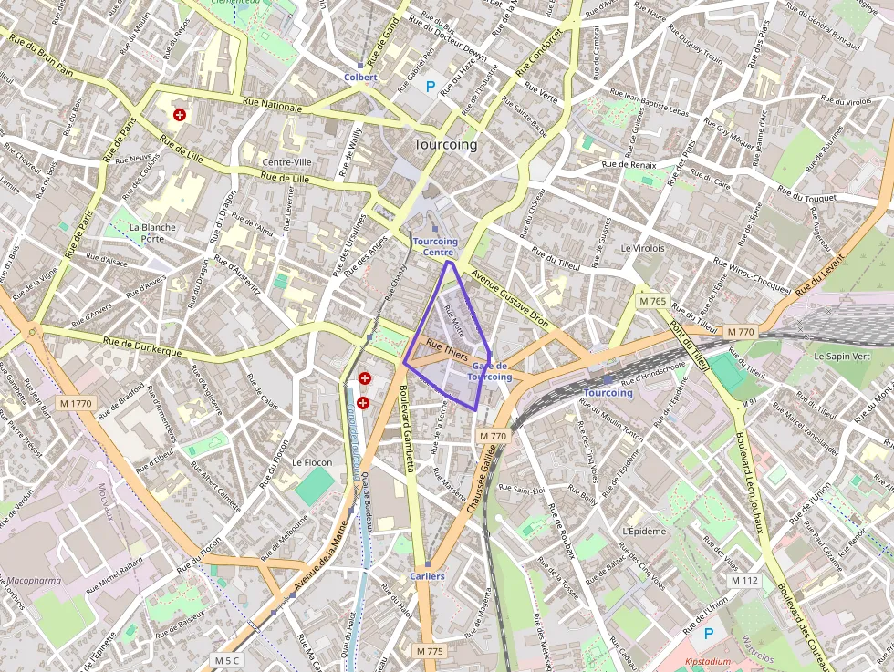 Appartement 52 m² trois pièces à vendre à Tourcoing