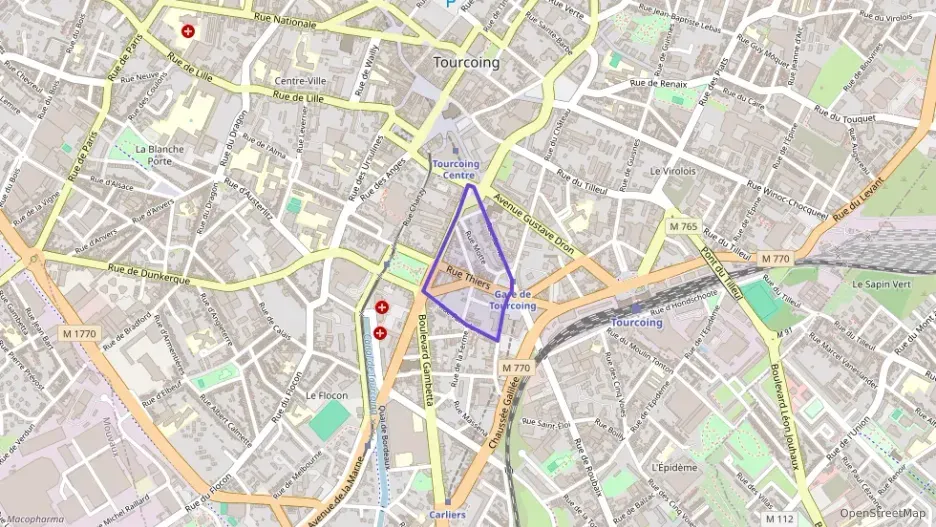 Appartement 40 m² trois pièces à vendre à Tourcoing