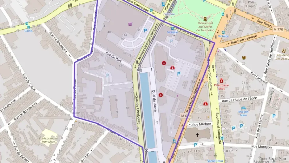 Appartement 43 m² deux pieces à vendre à Tourcoing