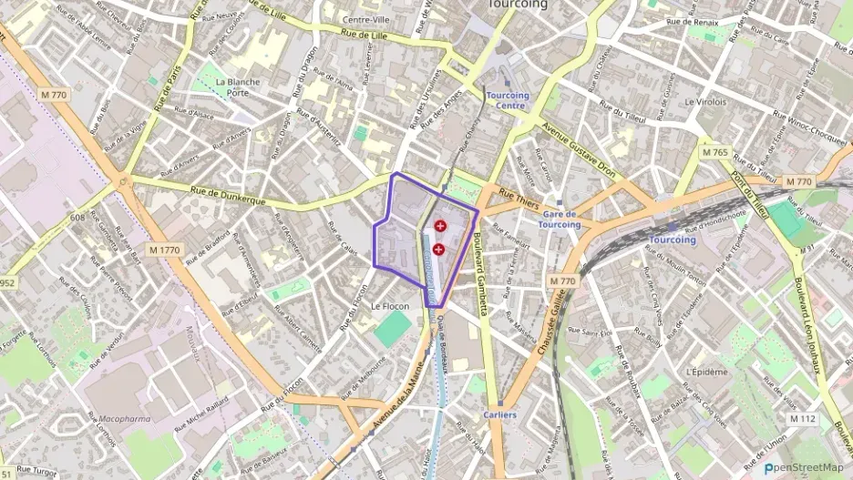 Appartement 100 m² deux pieces à vendre à Tourcoing