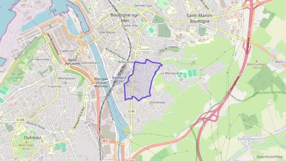 Appartement 65 m² trois pièces à vendre à Boulogne-sur-Mer