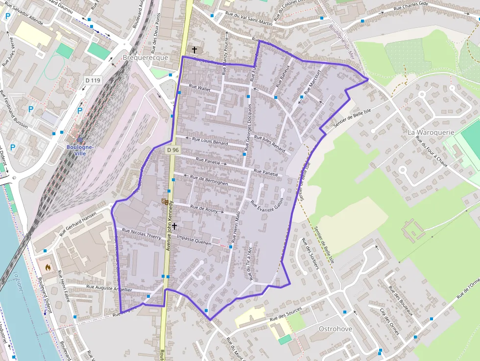 Appartement 25 m² une piece à vendre à Boulogne-sur-Mer